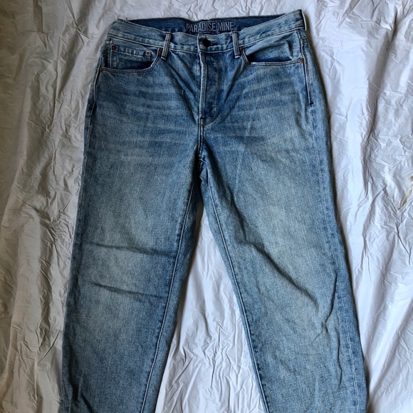 Paradise Mine - High Rise Straight Leg Denim - Picture 3 of 3